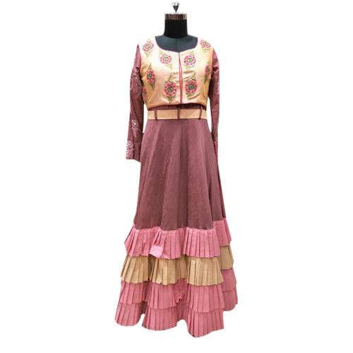 Ladies Partywear Indo Western Dress by Swanvi Ecommerce Private Limited