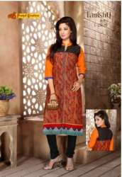 Pranjal Tanishq Designer Straight Kurti