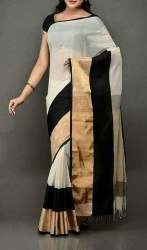 Fancy Maheshwari Silk Saree