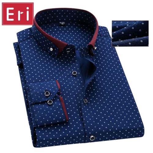 Blue Printed Shirt