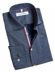 Micro Dotted Print Shirts