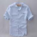 Sky Blue Cotton Shirt