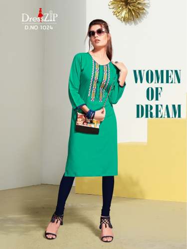 Banwery fashion Rayon Catalog Kurti