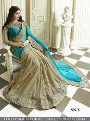 fancy saree  by art world fashion