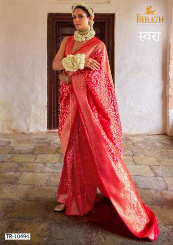 Saroj Mangalgiri silk vol.8 silk saree in surat by Art Riddhs