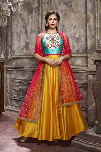 Bhavyaa fashion Heavy Gown