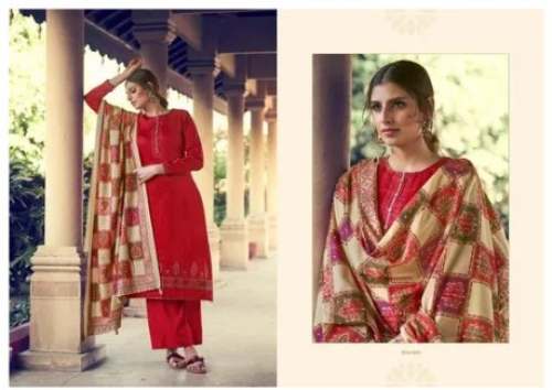 Embroidered Jam Salwar Kameez by Maajisa Group