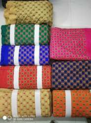 Embroidered Silk Fabric