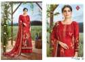 Ladies Unstitched Printed Crepe Silk Suits 