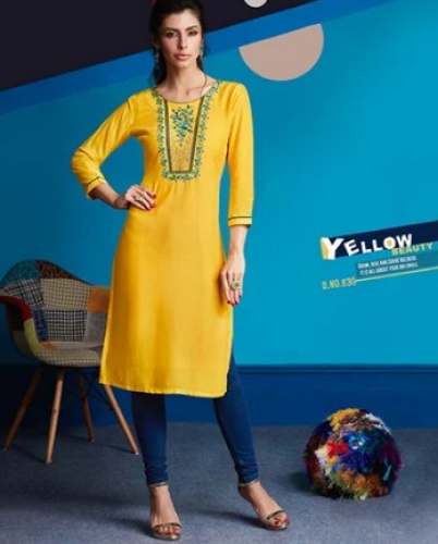 Embroidery Kurti for ladies  by Reewaz International