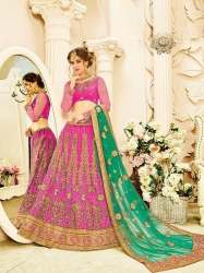 Fancy embroidery wedding wear lehenga