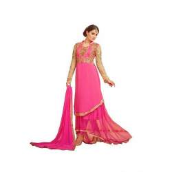 net long sleeve gown