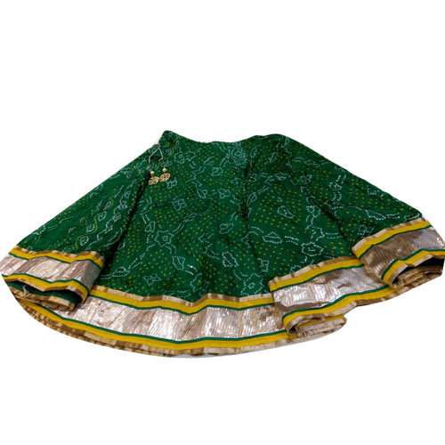 Green Lehenga Skirt by Opulencia Desings Pvt Ltd