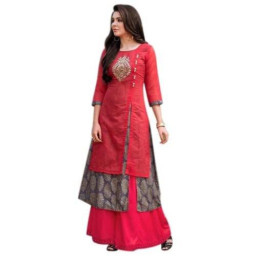 Ladies Long Kurti by Opulencia Desings Pvt Ltd
