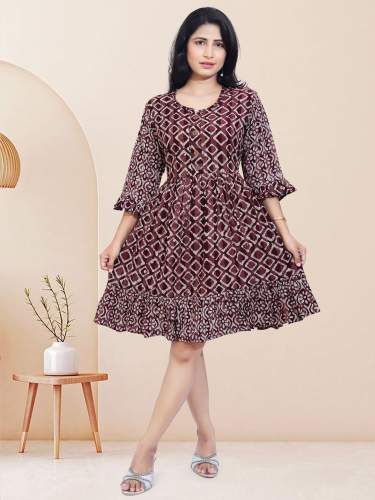 Cotton Batik Printed Tunic