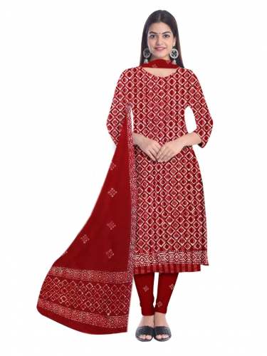 Cotton Unstiched Dress Material by FAROOQ DYEING