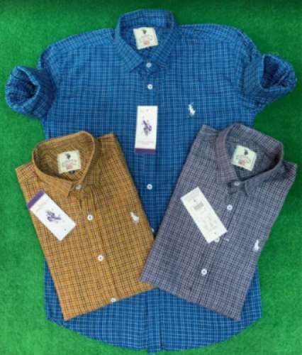 Men Cotton Readymade Shirt by Gagan Apparels