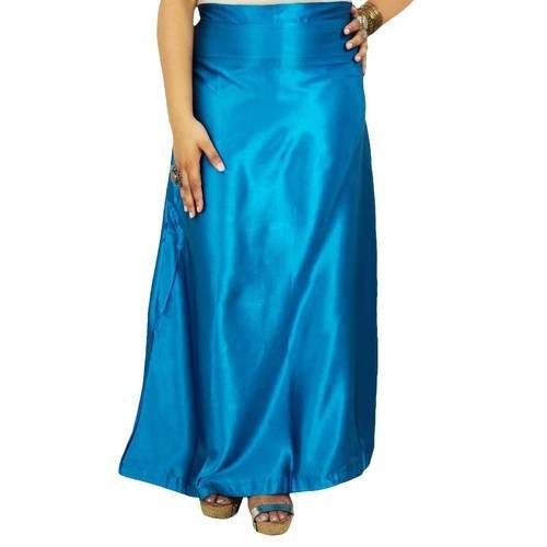 satin plain petticoat by Hariom Collection