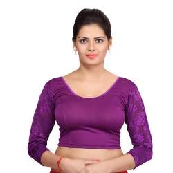 Synthetic lycra blouse