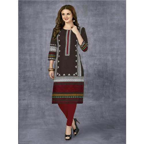 black Cotton Kurti