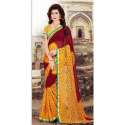 Casual wear Georgette Printed Bandhej Saree thumb 2