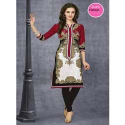 Ladies Colored Cotton Kurti