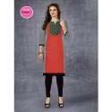 Ladies pack neck Cotton Kurti