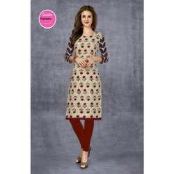 long sleeve Cotton Kurti