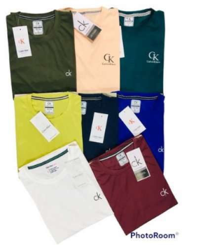 Men Cotton Plain T shirt
