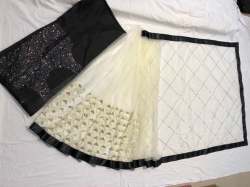 Pure White Embroidery Saree by KRISHNA SAREE