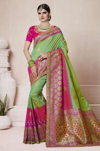 BANARASI SILK JEQUARD SAREE