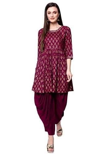 Buy Ortange Brand Rayon Kurti At Wholesale Price by Lila Fashion