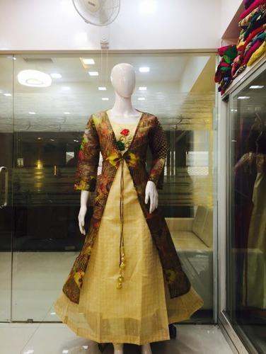 Front Slit Anarkali Suit by Parveen Cloth Store