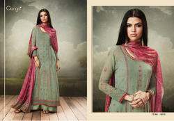 Georgette Embroidered Salwar Suit