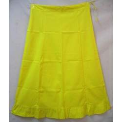 plain cotton petticoat