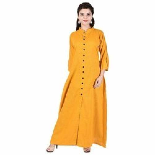 Stylish Girls Straight Cotton Kurtis