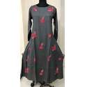 Cotton Flex Long Gown Pattern Kurti thumb 1