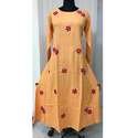 Cotton Flex Long Gown Pattern Kurti thumb 3