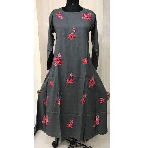 Get Cotton Flex Long Kurti At Wholesale Price