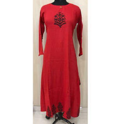 Ladies cotton rayon casual kurti
