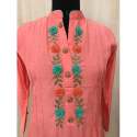 Party Wear Kurti With Handwork