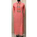 Party Wear Kurti With Handwork thumb 4