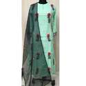 Pattern Kurti With Organza Dupatta and Hardwork thumb 1