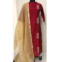 Silk Chanderi Long Party Wear Kurti