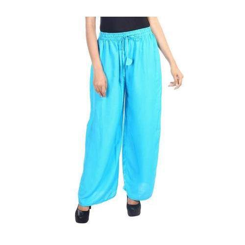 casual Rayon Plain Palazzo Pant  by Govind training company