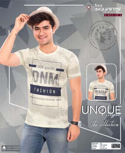 Unique Style Boys T shirt by Arihant Trading