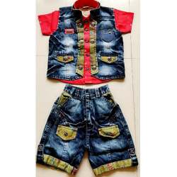 Casual Wear Half Pant Suit