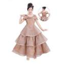 Girl's Long Designer Gown