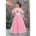 Party Wear Pink Gown
