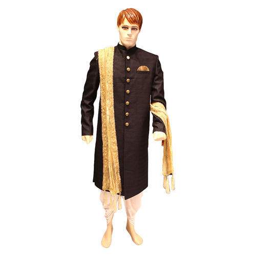 Mens Achkan Style Sherwani by Jamai Raja